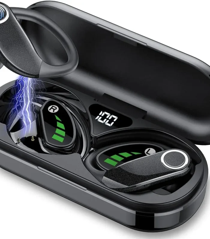 for ZTE Nubia Z70 Ultra Z60S Pro Z50S Wireless Bluetooth headset hanging ear digital display hanging sports headphones open men